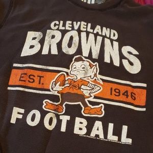 Long Sleeved Cleveland Browns Tee